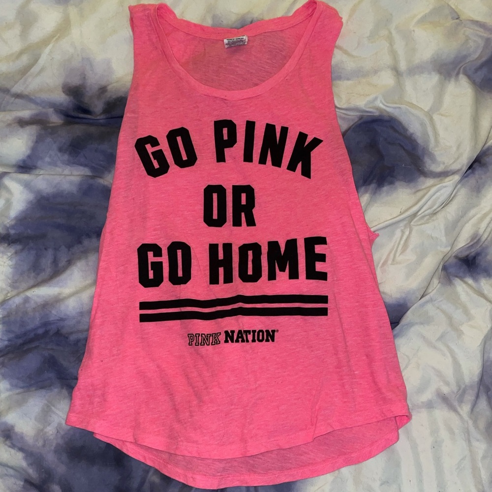 VICTORIAS SECRET PINK Athletic muscle tee